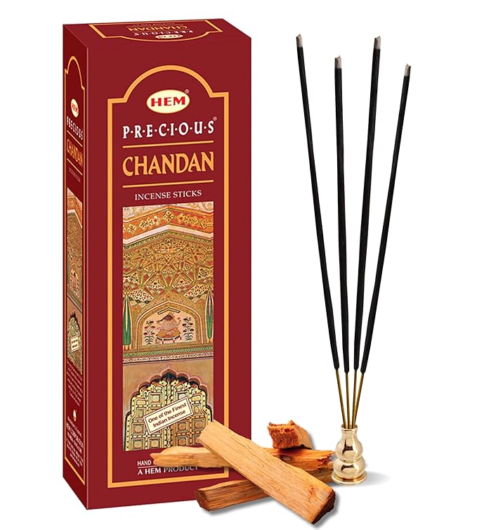 Chandan Incense Sticks – Sandalwood Agarbatti (Pack of 120 Sticks)