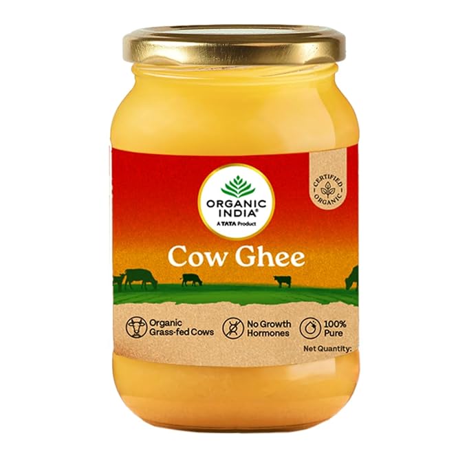 Organic India Pure Cow Ghee, 500ml (A TATA Product)