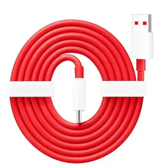 Original 80W USB Type-C Fast Charging &amp; Data Sync Cable – Red/White