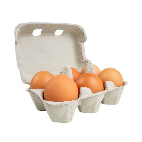 Fresh Country Eggs – Pack of 6 (Brown Eggs)