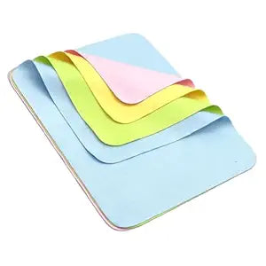 Microfiber Cleaning Cloth | Soft, Lint-Free, Reusable Wipes for Screens, Gadgets &amp; Accessories (Pack of 5, Random Colors)