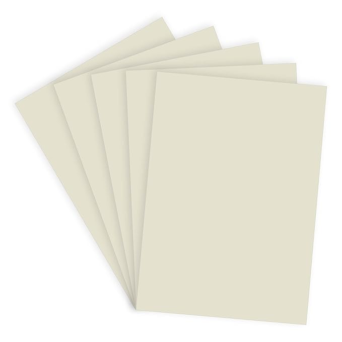 📄 Lakeer A4 Off White Paper – 140 GSM, Pack of 25 Sheets