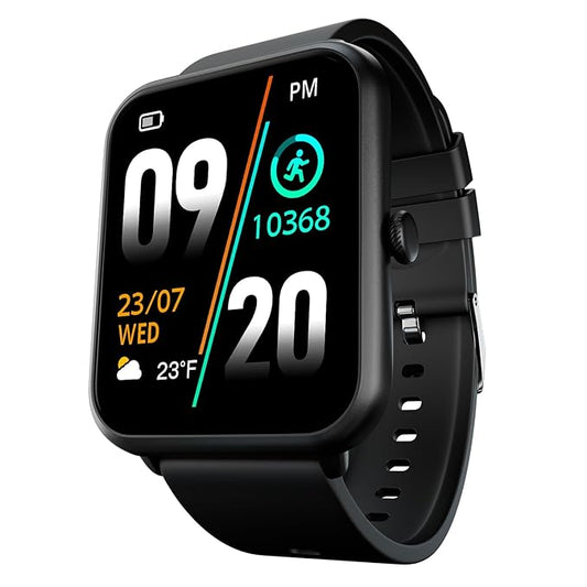 Smartwatch Features – 1.83” HD Display | Bluetooth Calling | Black