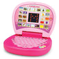 attery Operated Educational Learning Laptop Toy – Pink, LED Display &amp; Music Effects