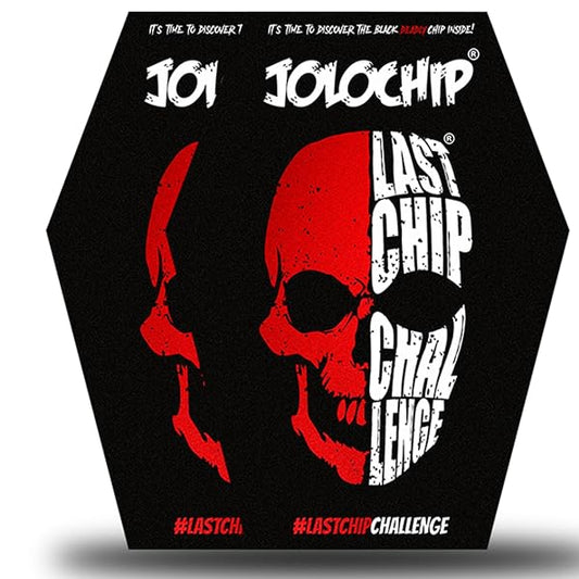 Jolochip Last-Chip-Challenge – Extreme Spicy Tortilla Chips (Pack of 2, 5g each)