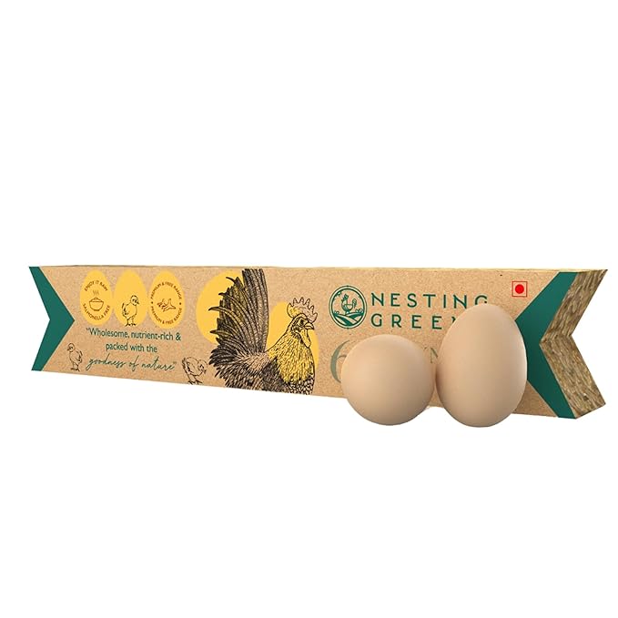 Nesting Greens Kali-Masi Eggs – Pasture-Raised, Farm Fresh (Pack of 12, 2 Packs)