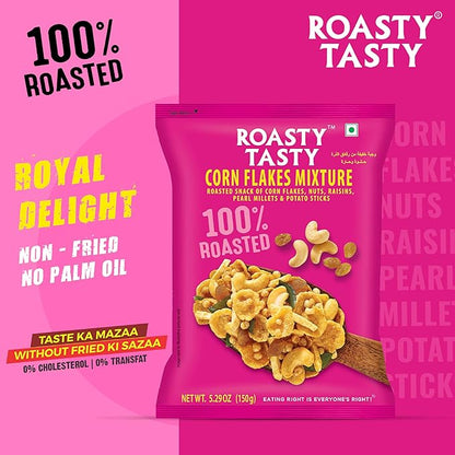 Roasted Cornflakes Namkeen Mixture – 200g, Palm Oil Free
