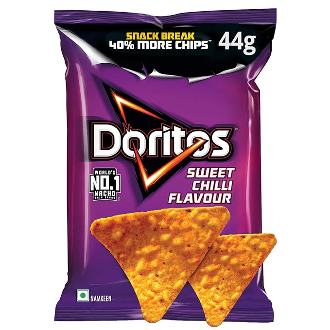 Doritos Nacho Chips – Sweet Chilli Flavour, 44g/45g/50g