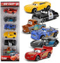Mini Metal Die-Cast Car Set – Pack of 6, Multicolor