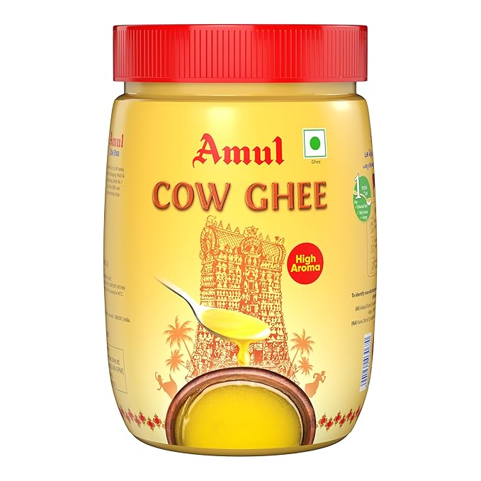 Amul High Aroma Cow Ghee, 500 ml Jar