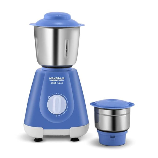 Maharaja Whiteline Smart Mixer Grinder – 500W, Blue