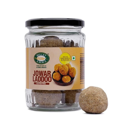 Millet Amma Jowar Ladoo – 300 g | Healthy Ready-to-Eat Sweet
