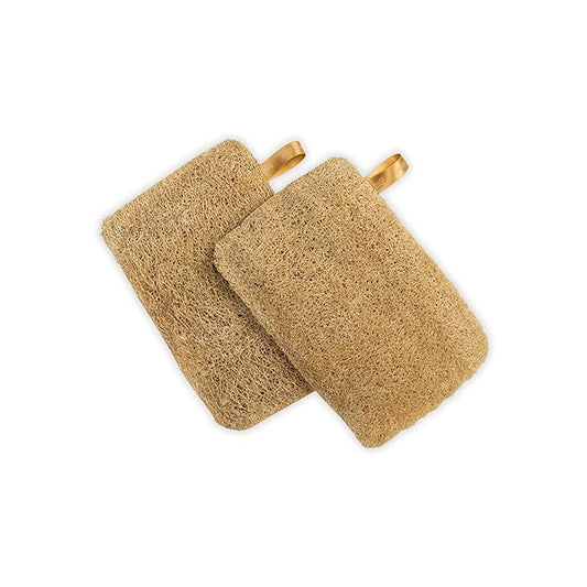Nat Habit Natural Sun Dried Bath Loofah – Pack of 2