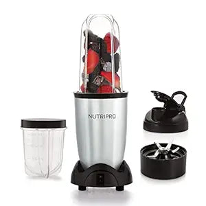 NutriPro Juicer Mixer Grinder – 500W, Silver