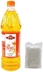 Swarajya India Til Jyoti Lamp Oil – Pure Sesame Oil for Diya &amp; Pooja Rituals