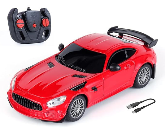 Mini High-Speed Remote Control Car – Red