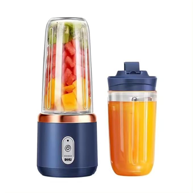 Portable Blender – USB Rechargeable Smoothie Maker (1500mAh)