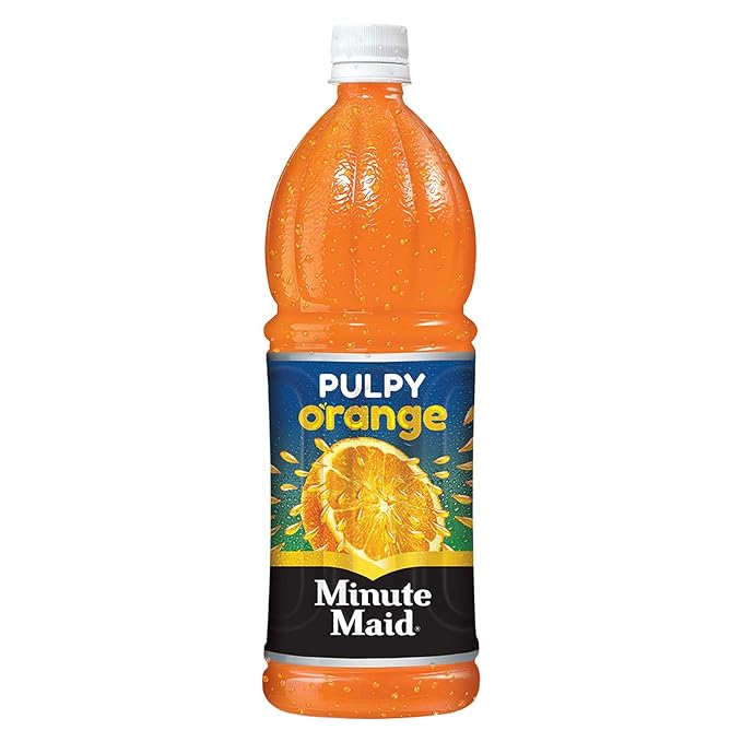 Minute Maid Pulpy Orange Juice – Ready-to-Serve, 1 L PET Bottle
