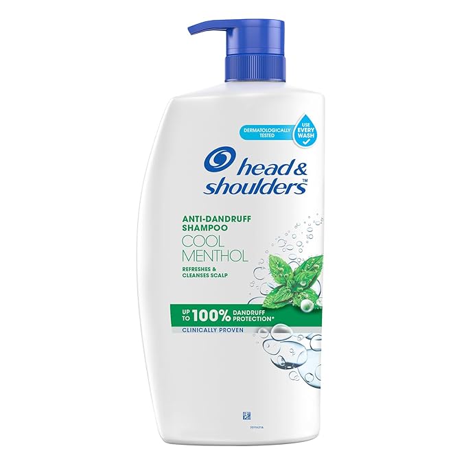 Head &amp; Shoulders Cool Menthol Anti-Dandruff Shampoo – 1 Litre