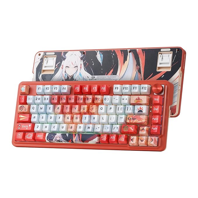 Wireless Gasket RGB Mechanical Gaming Keyboard – Anime Edition