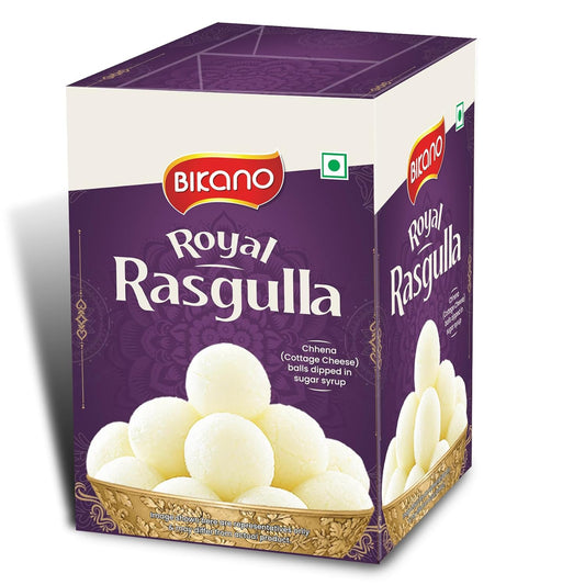 Bikano Royal Rasgulla – 1 kg | Authentic Indian Sweet