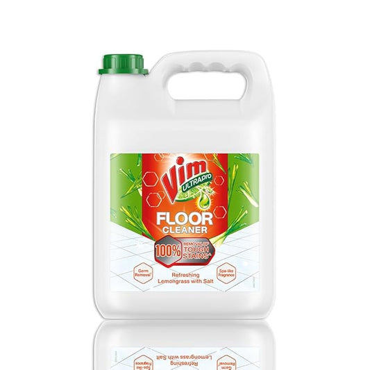 Vim Floor Cleaner – Refreshing Lemongrass with Salt, 5L
