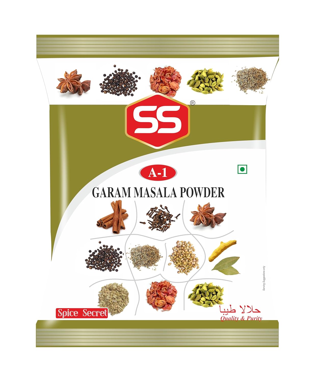 SS MASALAS Garam Masala Powder – 240 g (80 g x 3 Packs)