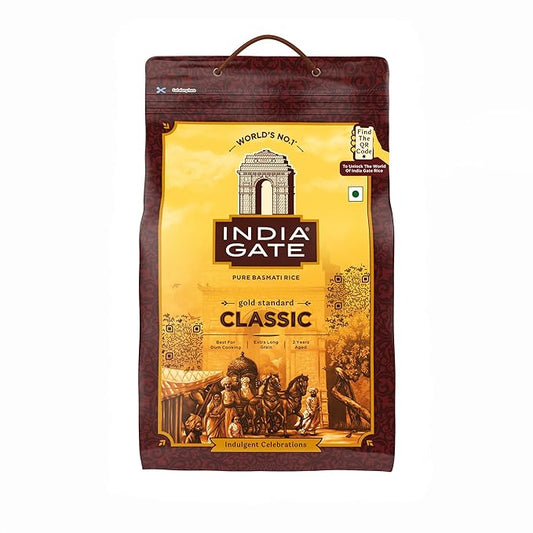 India Gate Basmati Rice – Classic, 5 kg