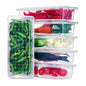 Fridge Storage Boxes – Pack of 4 (1500ml each)