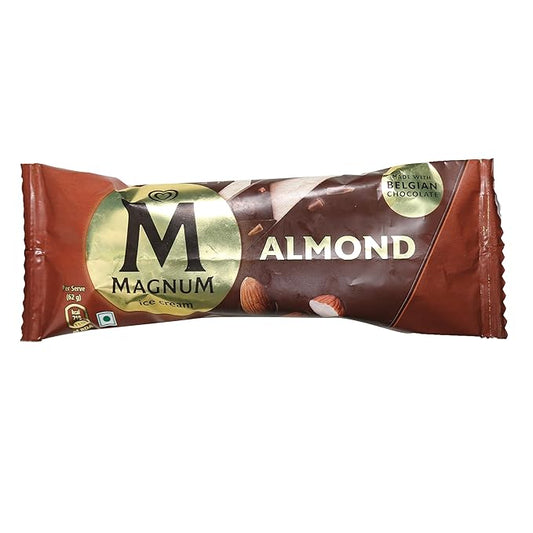 Kwality Walls Magnum Almond Ice Cream | 62g Bar